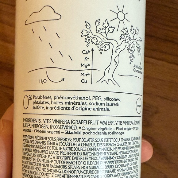 Caudalie Grape Water Moisturizing Face Mist - Picture 8 of 9